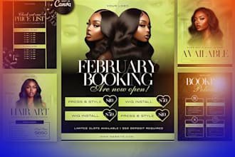 design fashionable beauty salon flyer, women flyer or lash extensions flyer