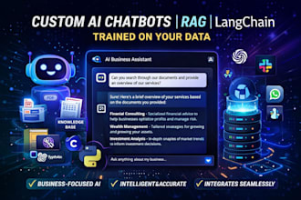 build ai chatbot for small business website