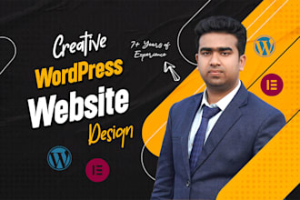 design wordpress website and fix wordpress issues