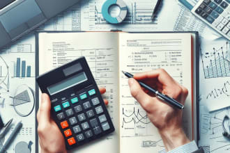 do bookkeeping and financial statements in ms excel and intuit quickbooks