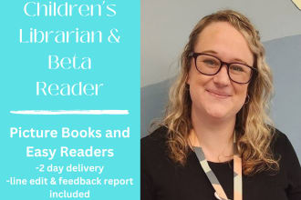 beta read your picture books and easy readers quickly