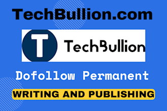 publish SEO guest post or interview article on techbullion