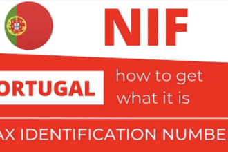 provide nif portuguese tax id number in 3 days