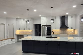 do kitchen bathroom interior design 3d rendering using 2020 design