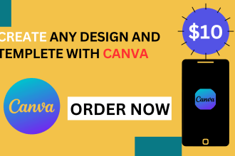 design a canva templates for your social media posts