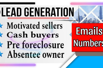 provide real estate cash buyers and motivated seller leads with skip tracing