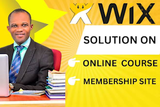 create wix online course website, wix membership sales funnel, wix landing page