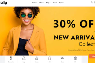 make fashion clothing website or clothing shopify store
