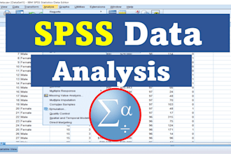 do spss data analysis and research writing