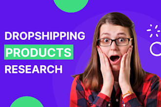 do dropshipping product research and find high ticket USA, UK, and eu supplier
