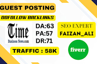 write and publish multiple guestpost on time business news