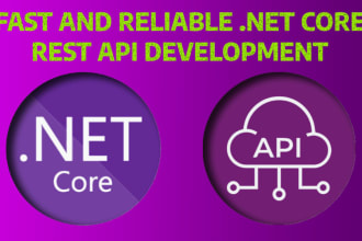 develop a robust API using net core sql server and entity framework