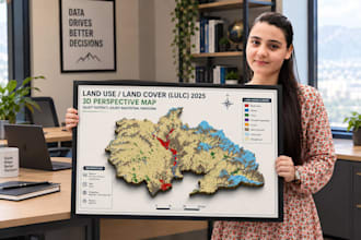 do gis technician, cartography, maps and graphic design