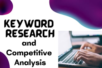 do keyword research and competitive analysis