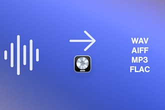 convert any professionell audio format you need