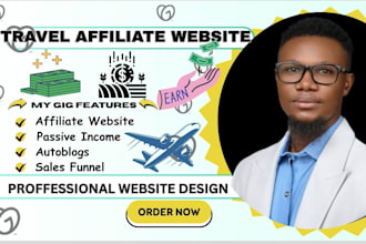 setup travel affiliate website sales funnel affiliate marketing autoblog amazon