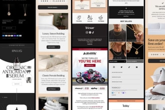 design email template on canva, figma, beehiiv mailchimp klaviyo brevo in 24 hrs