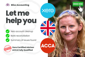 do bank reconciliations and accounts preparation in xero