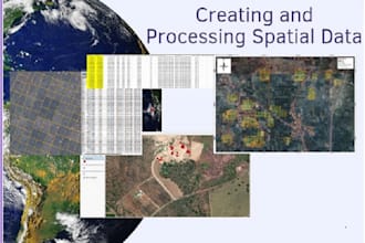 help you to creating, editing and processing spatial data