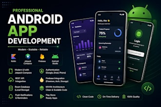 develop modern android apps as an android developer