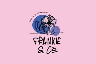fun cake shop logo design