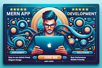 develop mern stack custom website, webapp with react node js, mui