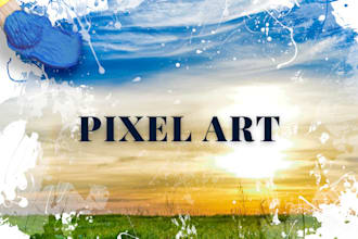 make pixel art avatar and portrait character for you