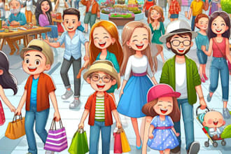 do cartoon caricature using midjourney ai
