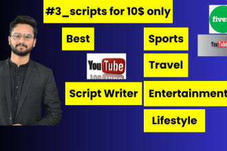 do script writing for youtube videos