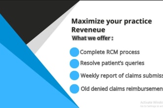do complete medical billing, charge entry, and payment posting