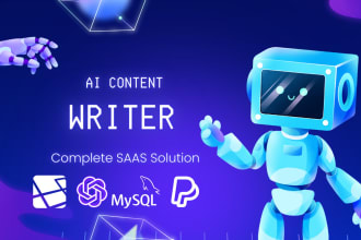 build ai saas or ai website or ai chatbot or ai app using chatgpt dalle