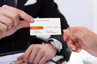 design luxury minimalist business card