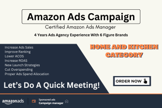 setup, manage and optimize your amazon PPC campaigns