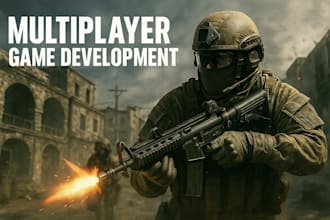 develop and multiplayer game at affordable price , multiplayer game development