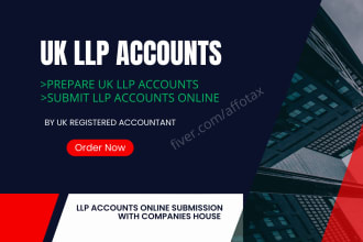 prepare and file uk llp accounts for non resident