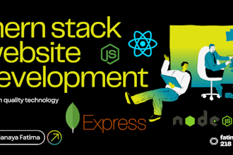 develop custom mern stack development website as a mern stack developer