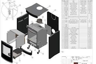 create manufacturing drawings, dxf files, stl files