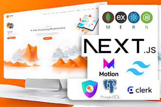 develop custom websites with mern react js next js ts t3 express