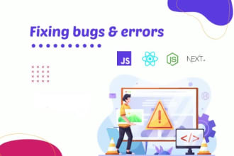 bug fixes in laravel, PHP, nodejs, and nextjs applications