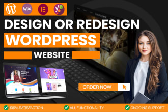 design, redesign, build, rebuild, revamp or clone wordpress website for business