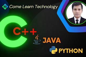 teach you c,cpp,java,python programming language