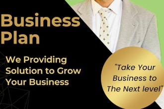 develop detailed business plan for businesses