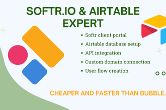 create softr user portal for your business needs