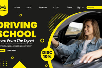 develop customized driving school websites