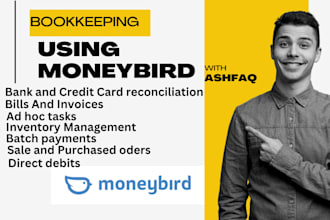 handle your bookkeeping using moneybird software