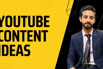 create youtube video ideas, titles, topics in 24hrs