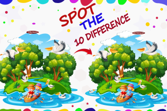 design spot the difference printable for kids and amazon KDP