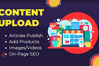 upload content and blog posts as wordpress virtual assistant