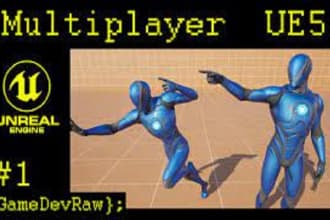 build unreal engine multiplayer game blueprint video game ue5 game bug fix
