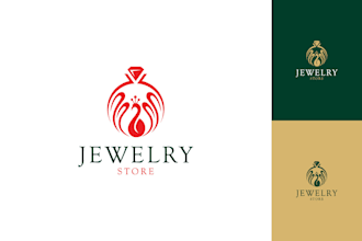 design professional exclusive jewelry logo